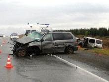 На автотрассе 'Елабуга - Пермь' погибла девочка, возвращавшаяся с семьей с Черного моря