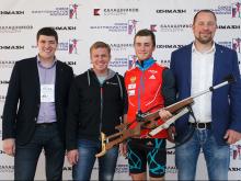 Сборная России по биатлону получила модернизированные винтовки БИ-7-4 от концерна «Калашников»