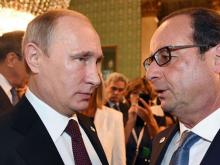 Война в Сирии осложняет отношения России и Франции: Путин отменил визит в Париж