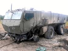 Испытания взрывом для бронеавтомобиля 'Тайфун-К' прошли успешно