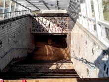 Ремонтники «ПАД» перекрыли один из спусков в подземный переход на остановке «6-й комплекс»