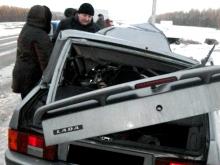 В Татарстане в столкновении двух машин на загородной трассе погиб человек