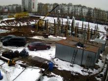 'Домкор' показал макет будущего жилого комплекса 'Тюльпан', строящегося в поселке ГЭС