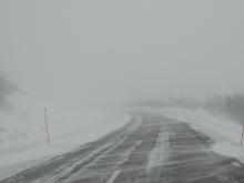 Из-за сильной метели отменили рейсовый автобус из Оренбурга в Набережные Челны