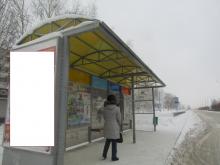 Как будут выглядеть автобусные остановки: Одна стенка будет прозрачной