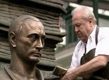 Церетели уехал с Путиным