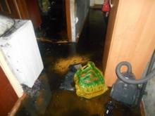 В 35 комплексе обгорела однокомнатная квартира, когда хозяева были на работе