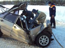 Молодой парень, лишенный водительских прав, разбился насмерть на автотрассе 'Елабуга - Пермь'
