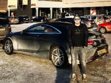 Бизнесмен Эрик Гафаров разогнал свой 'Мерседес' на автотрассе М-7 до 250 километров в час