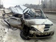 На трассе М-7 в Нижегородской области в ДТП с автомобилем из Татарстана погибли два человека