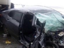 В Татарстане на автотрассе М-7 в столкновениии с фурой погиб 44-летний водитель