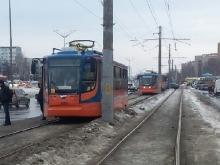 Энергетики чинят кабель, из-за которого 22-го февраля возникли перебои в движении трамваев