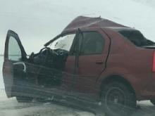 В Чистопольском районе РТ в столкновении двух автомобилей погиб водитель 'Рено Логан'