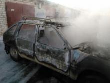 В ГСК «Испытатель» из-за короткого замыкания сгорел автомобиль «Ода»
