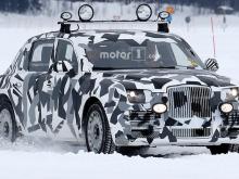 'Лимузин для Путина' проходит тест-драйвы на замерзшем озере в Швеции