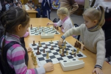 В шахматы сыграли дошкольники