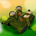 Школьников приглашают 'засесть в танки'