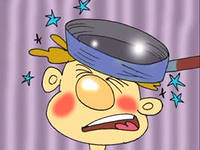 Сковородой по голове