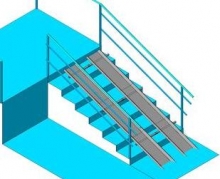 Пандус в подъезде