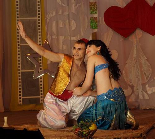 &laquo;Индийская&raquo; пара - Гульнара и Максим - подготовила самые яркие номера.