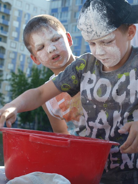 На площадке сразу видно тех, кто 