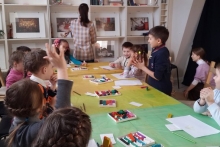 Первоклашки учатся «делать» мультики