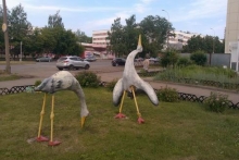 Вандалы любят делать селфи...