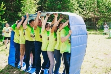 Команда 'КАМАЗ-мастер' отметила свой 27-й день рождения активным отдыхом