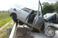 На трассе Елабуга - Пермь автоледи устроила смертельное ДТП