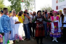 Фоторепортаж Рустама Минниханова: федеральный Сабантуй в Красноярске