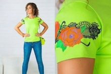 Невестка Сергея Рачкова создает одежду собственного дизайна