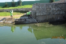 Родник у Боровецкой церкви очистили