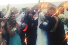 Первые фотографии со свадьбы Дмитрия Пескова и Татьяны Навки