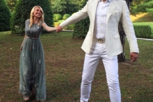 Первые фотографии со свадьбы Дмитрия Пескова и Татьяны Навки