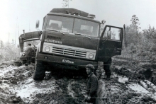 Как испытывали первый серийный 'КАМАЗ-4310'