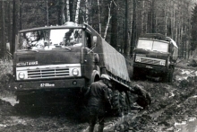 Как испытывали первый серийный 'КАМАЗ-4310'