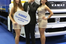 «Камазовские» девушки на Comtrans-2015