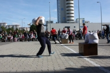 Фитнесc - инструктор из Набережных Челнов стал победителем 'Богатырских забав'