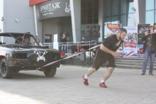 Фитнесc - инструктор из Набережных Челнов стал победителем 'Богатырских забав'