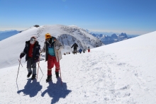 Покорительница Эльбруса собирается на учебу в Академию ФСБ