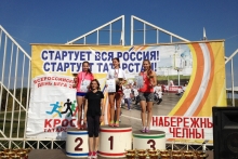 Кто пробежал быстрее всех «Кросс Татарстана-2015» в Набережных Челнах