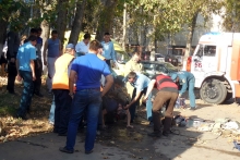 Сотрудники МЧС спасли двух задохнувшихся работников «Челныводоканала»