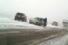 На загородных трассах в Татарстане из-за обильного снегопада происходит масса ДТП