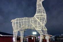 Заместитель премьер-министра РТ Василь Шайхразиев показал, как выглядит новогодняя Казань