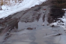 100 человек могут быть отрезаны от мира в поселке Опушка с 1 января