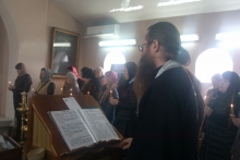 В Боровецкой церкви прошло отпевание Николая Смолина 