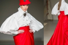 Первая коллекция Анны Рачковой, показанная на московском подиуме (фото)