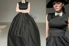 Первая коллекция Анны Рачковой, показанная на московском подиуме (фото)