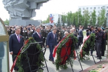 9 мая, Набережные Челны, парад Победы и возложение венков к Вечному огню