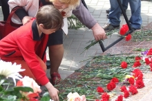 9 мая, Набережные Челны, парад Победы и возложение венков к Вечному огню